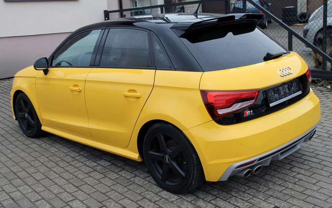 Audi S1 cena 108240 przebieg: 151438, rok produkcji 2015 z Skoczów małe 352